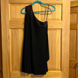 Calvin Klein One Shoulder Dress